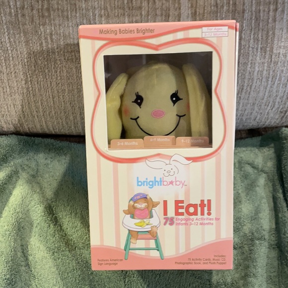 Bright Baby I eat puppet with sign language - Picture 2 of 16